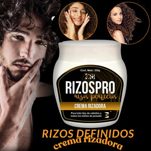 Crema Definidora de Rizos Rizos-Pro – Rizos Perfectamente Formados